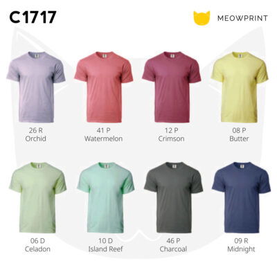 Comfort Colors 1717 24-25 catalogue